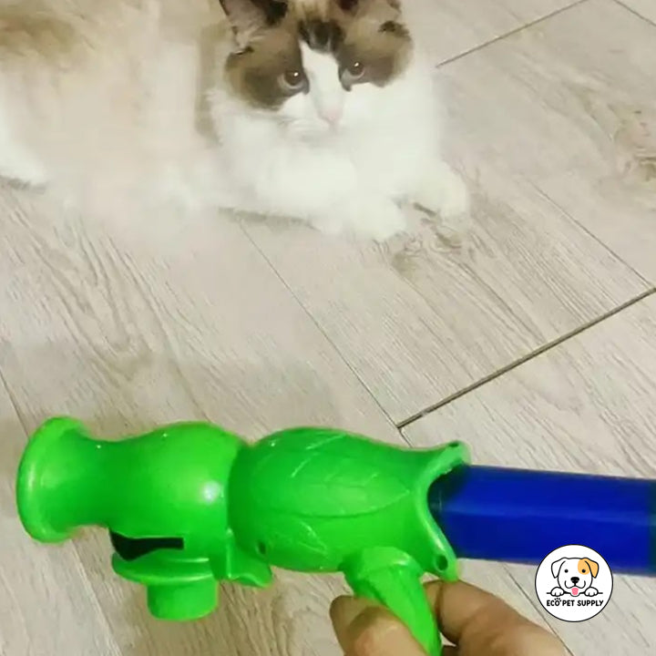 Eco Pet Supply 1 EVA Launcher + Interactive Tennis Balls Green