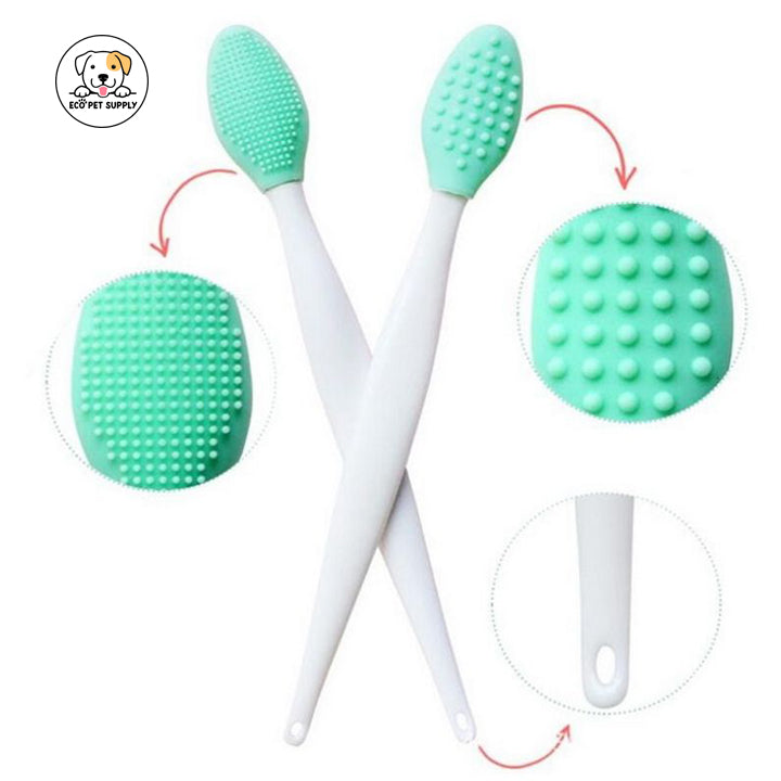 Eco Pet Supply Soft Bristle Toothbrush Home Use Sakura for Sensitive Gums Care
