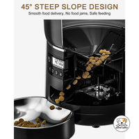 Eco Pet Supply Automatic Pet Feeder 4L Capacity Black