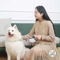 Eco Pet Supply LED Automatic Retractable Pet Leash – 3M/5M Lengths, Built-in Flashlight, LED Light Strip, Reflective Tape, Ergonomic Handle