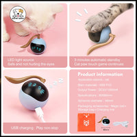 Eco Pet Supply Interactive Self-Rotating Ball