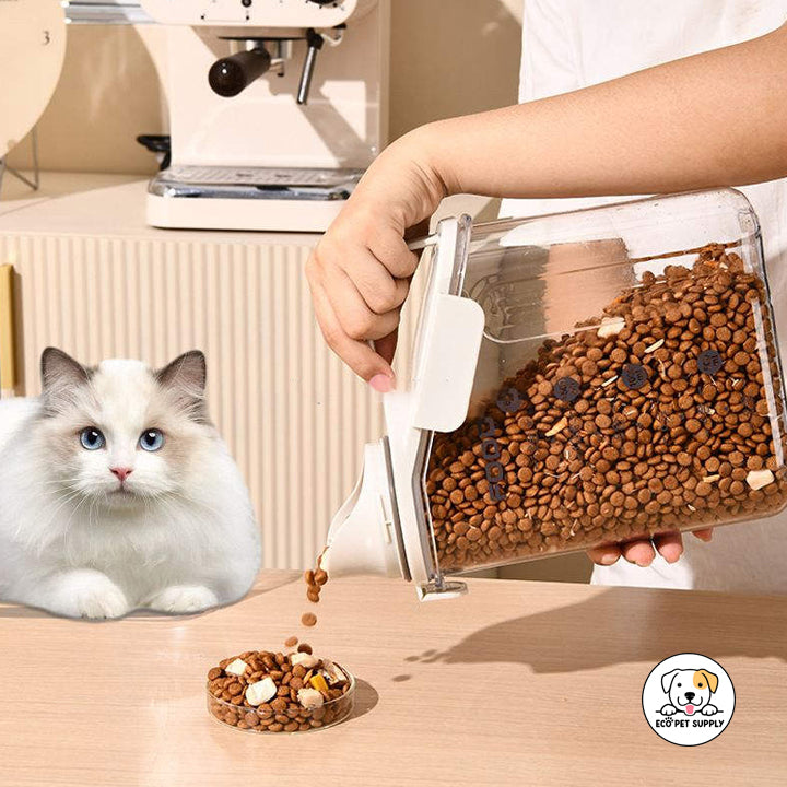 Eco Pet Supply Cat Food Storage Bucket