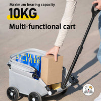 Eco Pet Supply Lightweight Foldable Double Pet Stroller