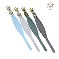 Eco Pet Supply Vegan Leather Genuine Leather Dog Collar With Comfort Lining